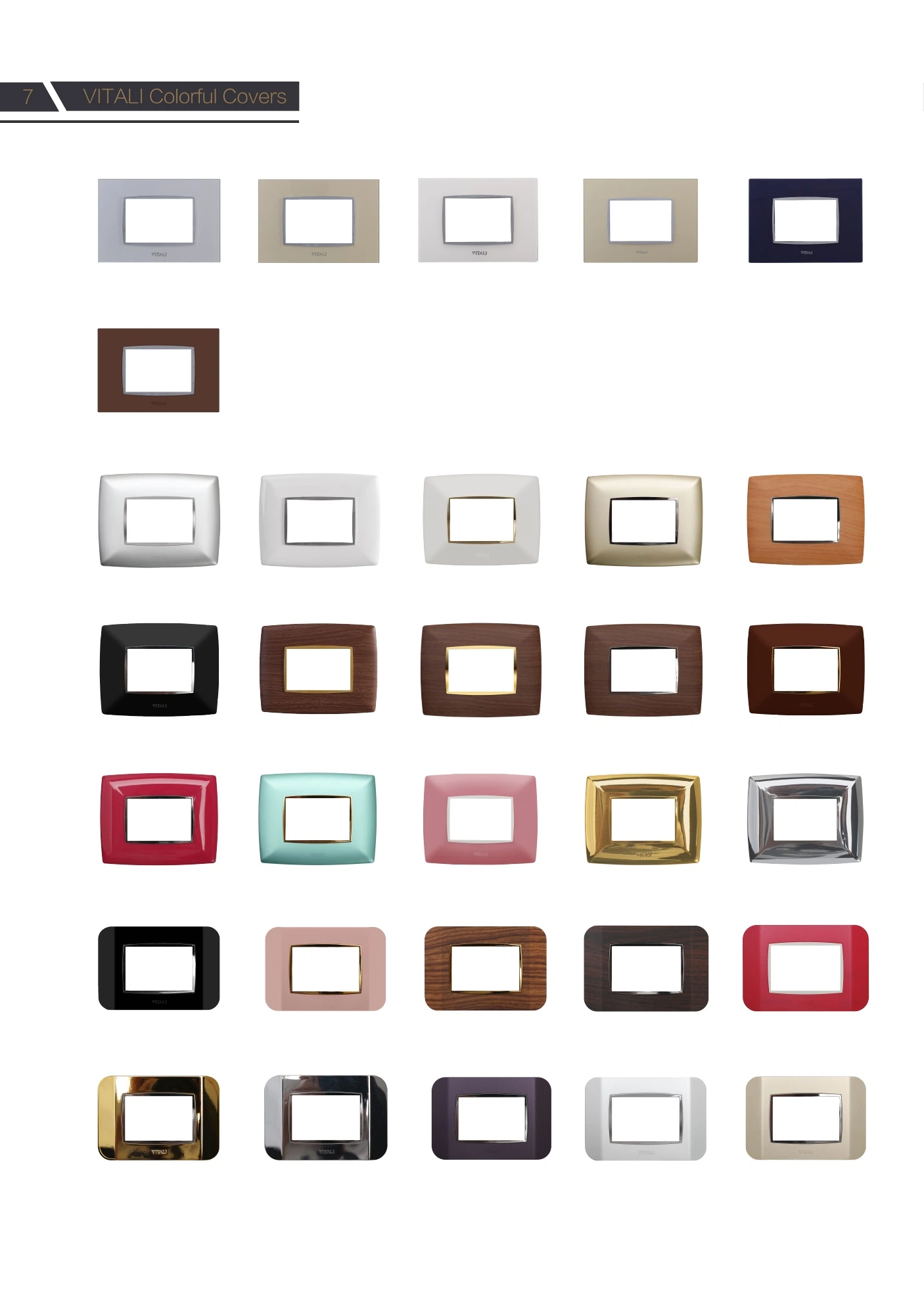 VITALI product and colour guide page 3